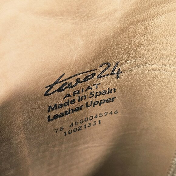 Ariat Two24 Burela Gray Suede Tall Boots - Picture 7 of 8